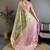 Green floral zari silk blend kanjeevaram saree