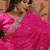 Pink bandhani printed  sarees
