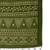 Olive abstract printed embroidered kantha work saree