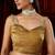 Gold embroidered bordered sarees