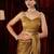 Gold embroidered bordered sarees