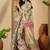 Beige beige  linen printed sarees
