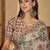 Beige beige  linen printed sarees
