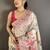 Off white woven design silk blend handloom jamdani saree