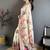 Off white woven design silk blend handloom jamdani saree