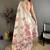 Off white woven design silk blend handloom jamdani saree