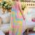 Pink ethnic motifs gotta patti  georgette fusion leheriya saree