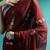 Maroon floral embroidered saree with unstitched blouse piece
