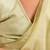 Sea green girls saree with blouse