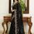 Black embroidered sarees blouse piece