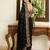 Black embroidered sarees blouse piece