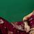 Burgundy ethnic motif zari woven tassel detail kanjeevaram saree with blouse