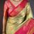 Green woven design zari silk blend kanjeevaram saree