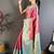 Magenta woven design zari silk blend kanjeevaram saree