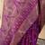 Purple women woven design zari art silk saree