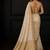 Off white woven design zari silk blend saree