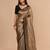 Gold woven design zari art silk saree