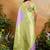 Purple ethnic motifs woven design saree with unstitched blouse