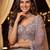 Lilac Zari Embroidered Net Party Wear Lehenga Choli Set