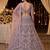 Lilac Zari Embroidered Net Party Wear Lehenga Choli Set