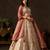 Ivory Zari Embroidered Silk Blend Wedding Lehenga Choli