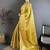 Gold woven design zari silk blend kanjeevaram saree