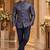 Blue jodhpuri bandhgala ethnic wear