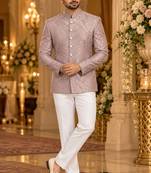 Pink jodhpuri bandhgala ethnic wear