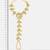 Gold plated kundan green haathphool