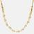 Gold plated kundan white stones necklace-sets