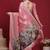 Pink ethnic motifs banarasi fastive saree