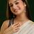 Gold plated kundan white beaded necklace set with haathphool