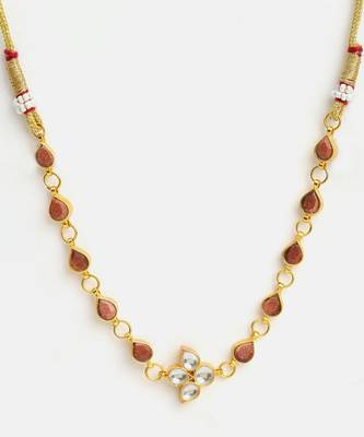 Gold plated kundan brown stones maang tikka with earrings 4
