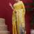 Yellow ethnic motifs banarasi fastive saree