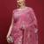 Pink ethnic motifs banarasi fastive saree