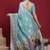 Blue ethnic motifs banarasi fastive saree