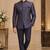 Blue jodhpuri bandhgala ethnic wear