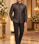 Black jodhpuri bandhgala ethnic wear