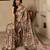Olive digital printed super soft saree with unstitched blouse