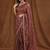 Maroon maroon floral printed beads and stones sarees