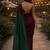 Maroon handloom khadi cotton contrast pallu thread latkans sarees