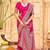 Pink embellished banarasi sarees blouse piece