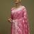 Pink ethnic motifs banarasi fastive saree