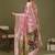 Pink ethnic motifs banarasi fastive saree