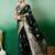 Green ethnic motif zari woven tassel detail kanjeevaram saree