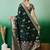 Green ethnic motif zari woven tassel detail kanjeevaram saree
