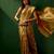 Gold ethnic motifs woven designed kanjeevaram saree