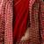 Red girls lehenga saree with jacket