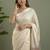 Cream  cotton sarees