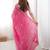 Pink tissue silk sequin embroideried blouse piece & sarees